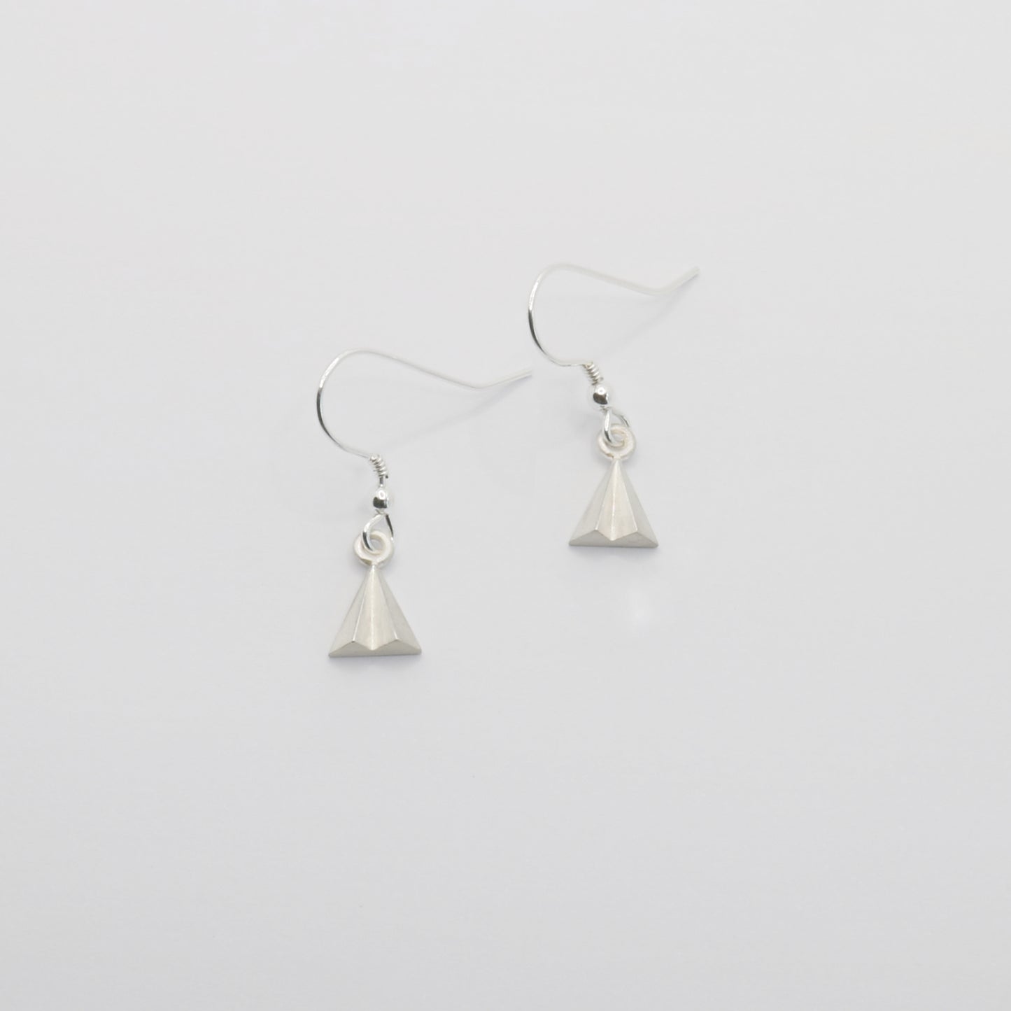 Peak - Small Triangle Drop Earrings