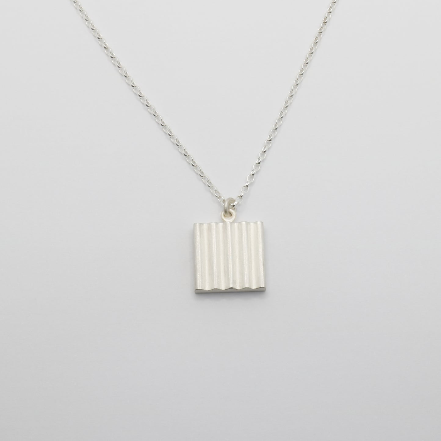 Curve - Large Square Pendant