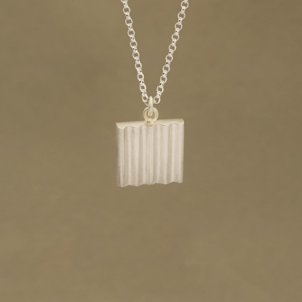 Curve - Large Square Pendant